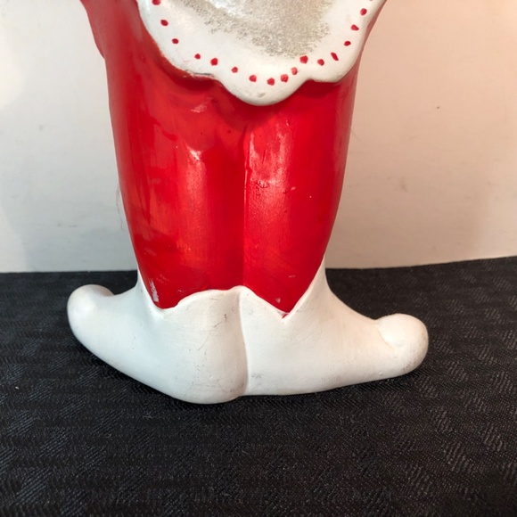 Vintage Japan 50s Hand painted ceramic Christmas elf 9.5 inches tall - Picture 10 of 12
